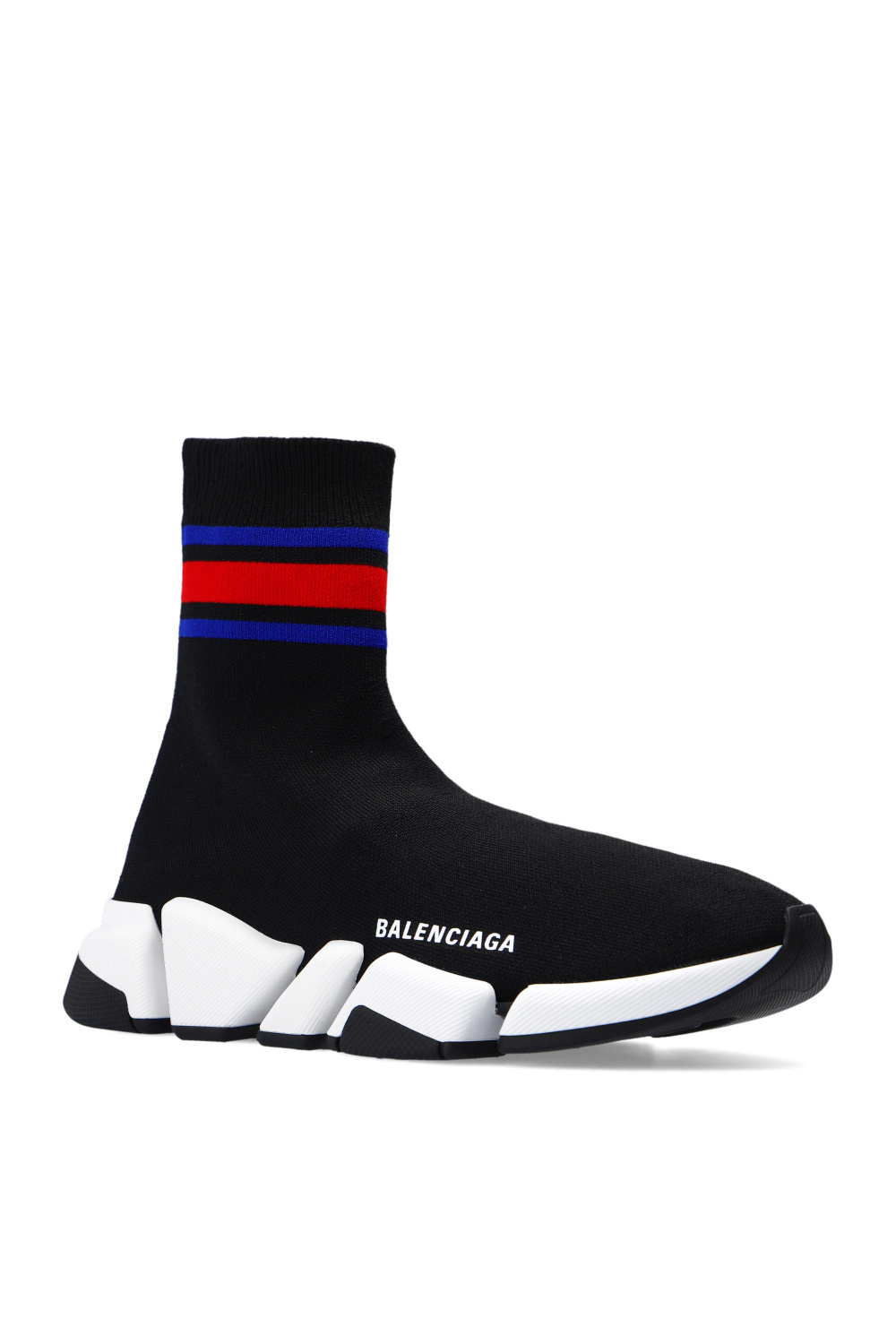 Balenciaga sock shoes womens silver online